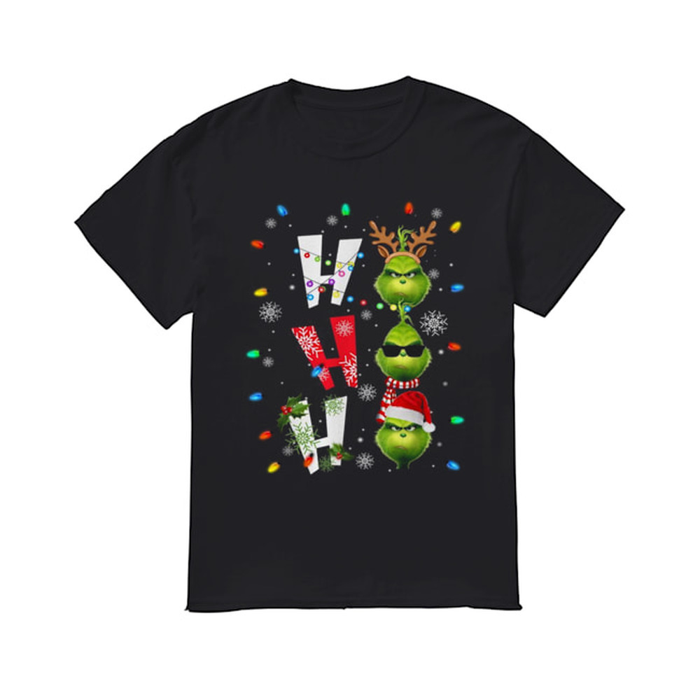 Ho Ho Ho Merry The Grinch Christmas Shirt